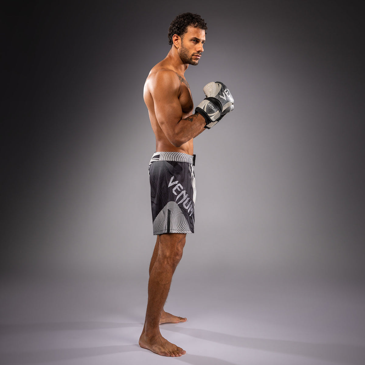 Venum Galactic 3.0 Fightshorts -Offwhite/Zwart