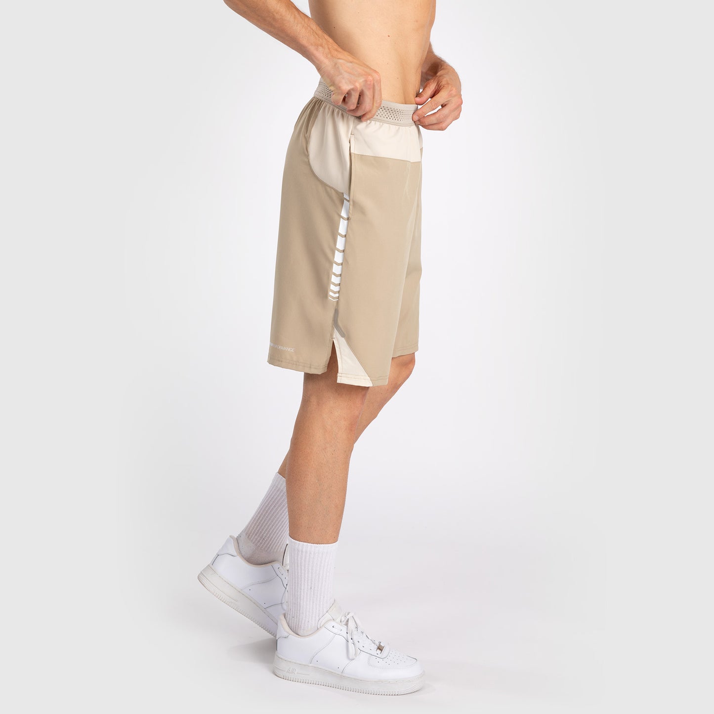 Venum Tempest Heren Trainingsshorts - Beige/Zand
