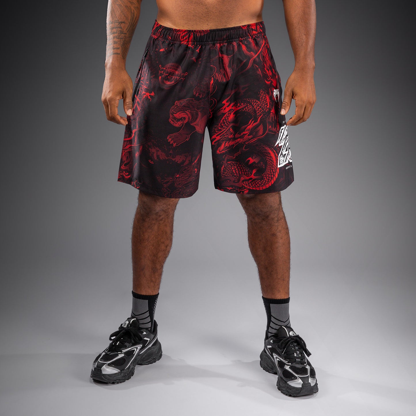 Venum 20th Anniversary Trainingsshorts - Zwart/Rood