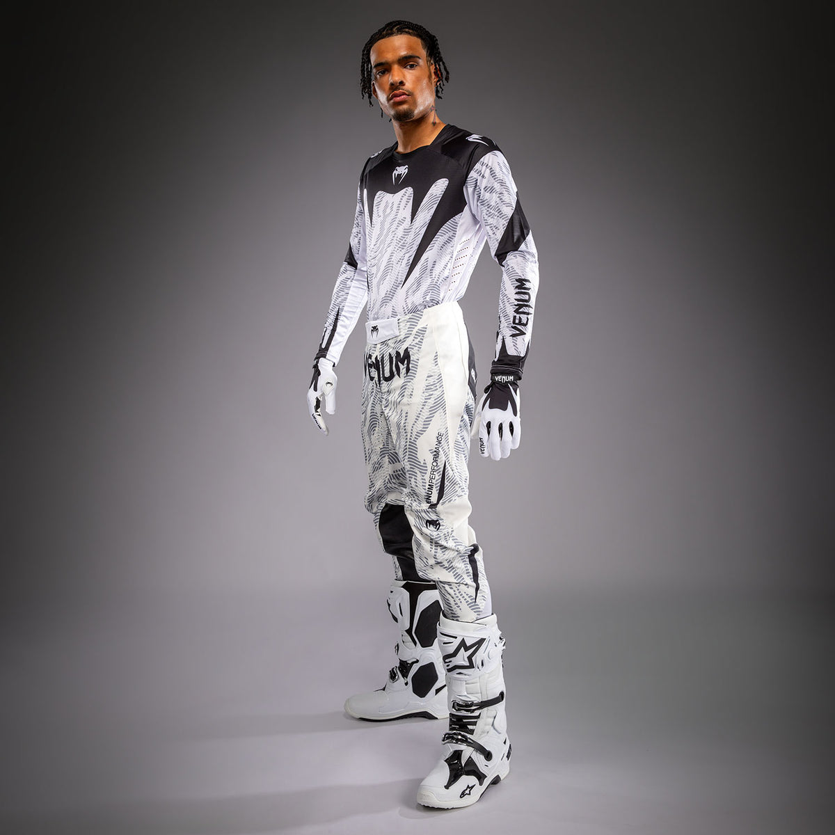 Venum MX Elite Motorsportsbroek - Wit