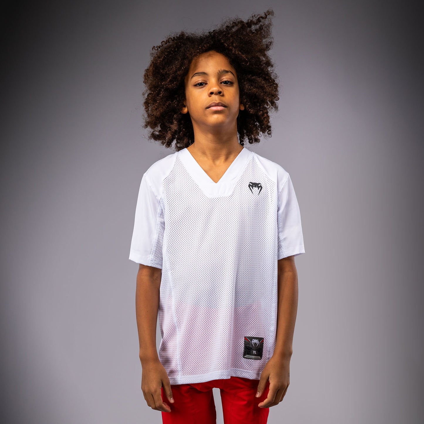 Venum Elite Football Voetbalshirt met korte mouwen voor kinderen - Wit
