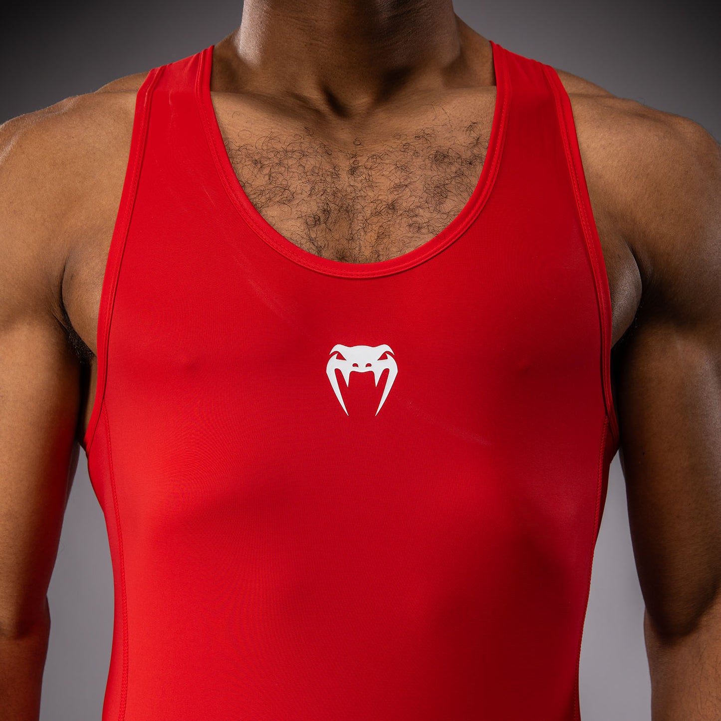 Venum Challenger Worstelsinglet voor heren – Rood