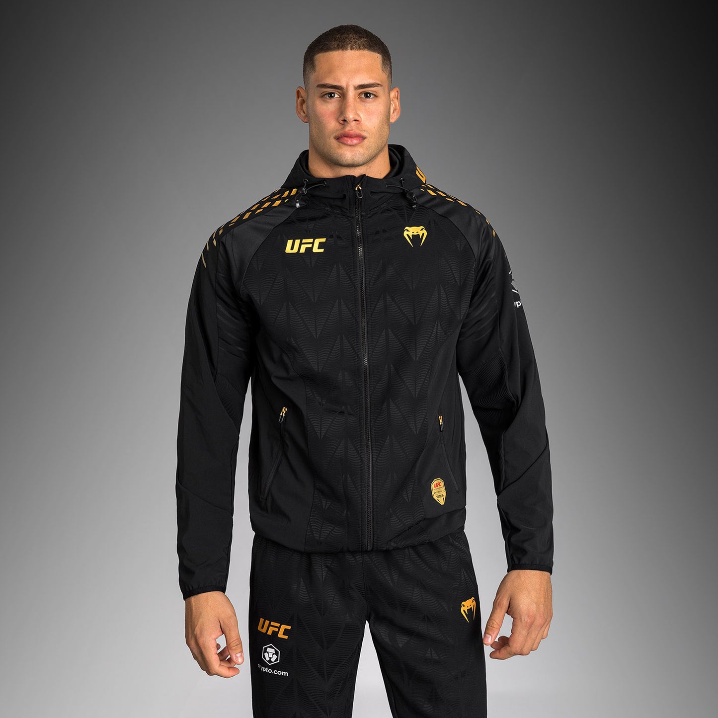 UFC Zenith by Venum Authentic Fight Night Walkout Hoodie Heren - Champion