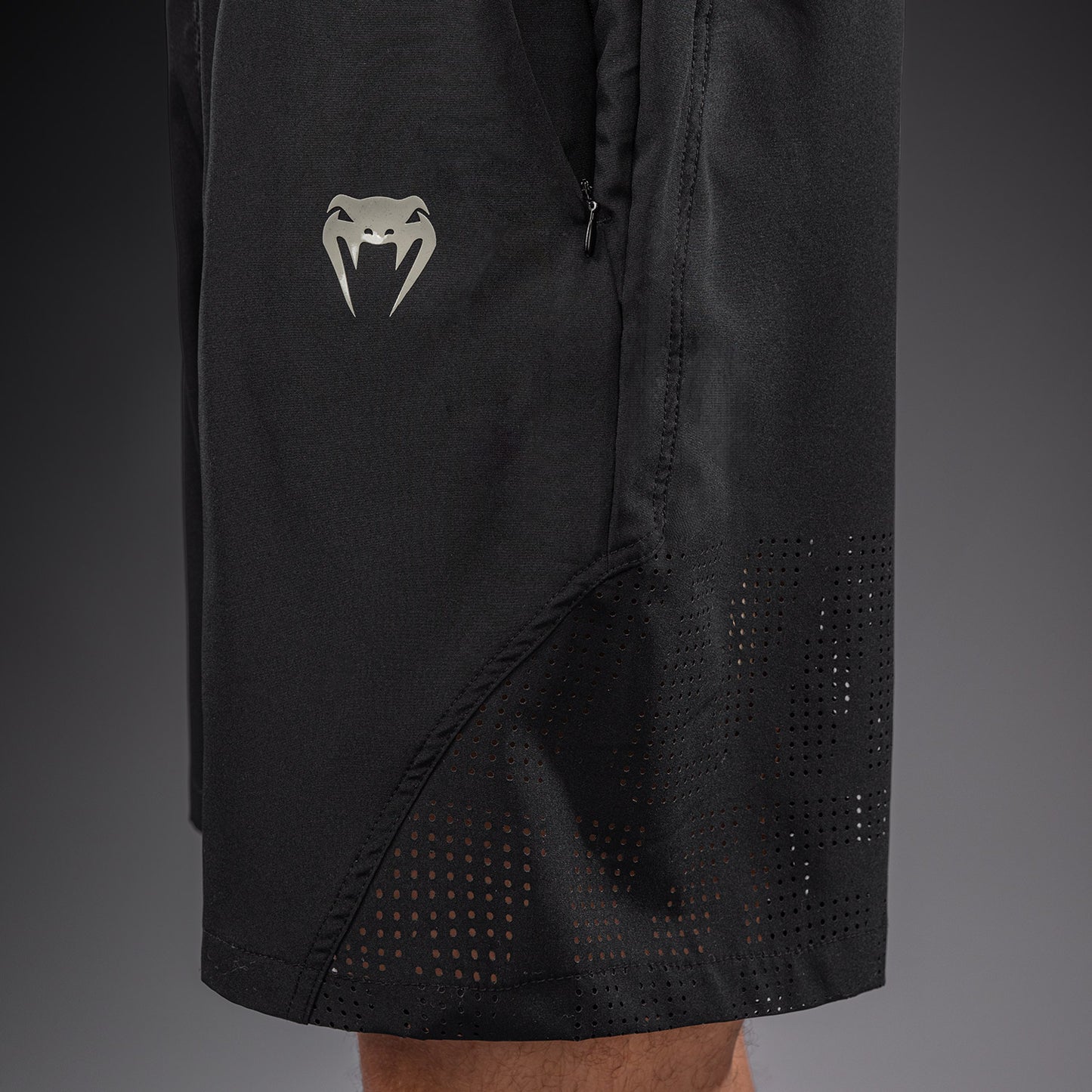 Venum Lazer Trainingsshorts - Zwart/Grijs