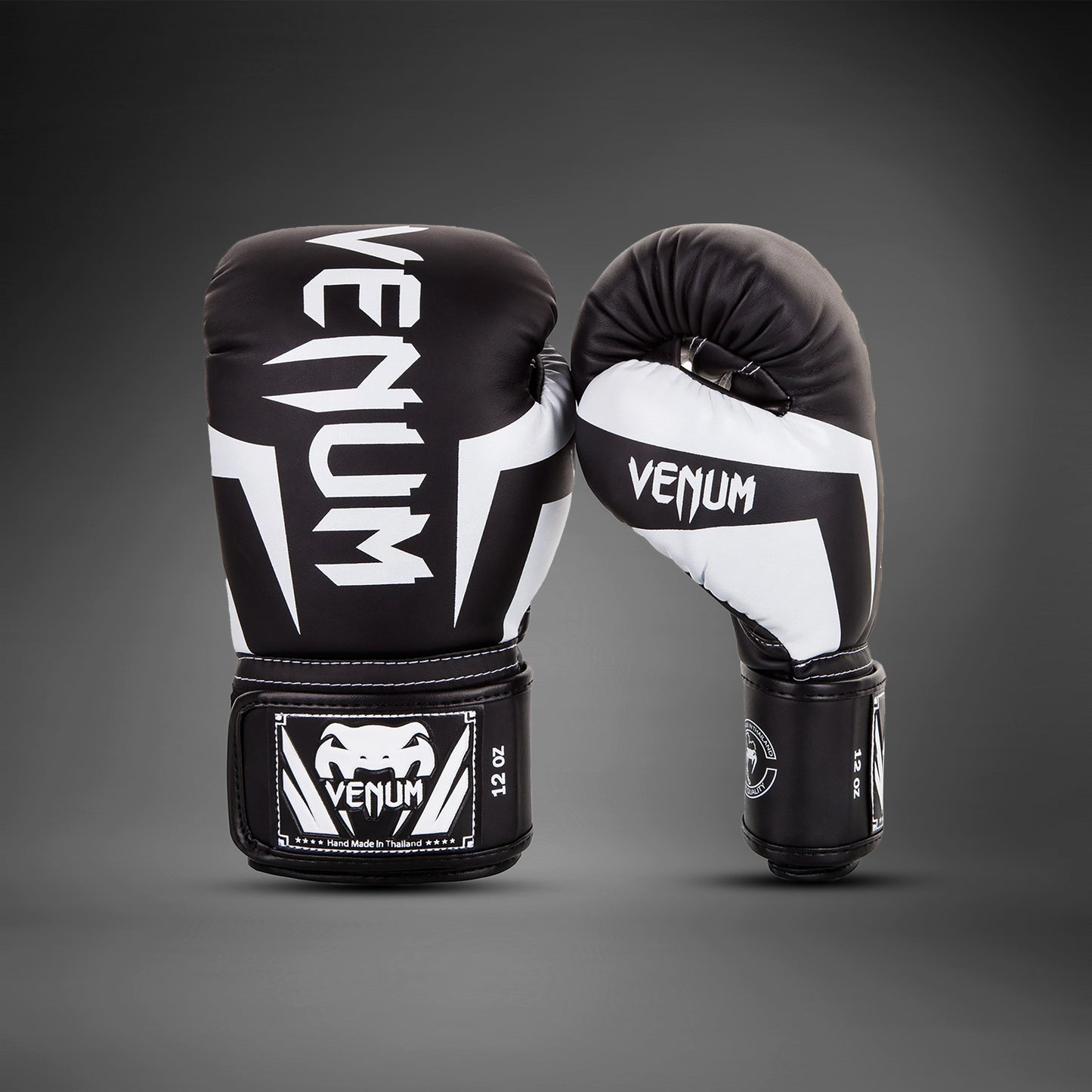 Venum Elite Bokshandschoenen - Zwart/Wit