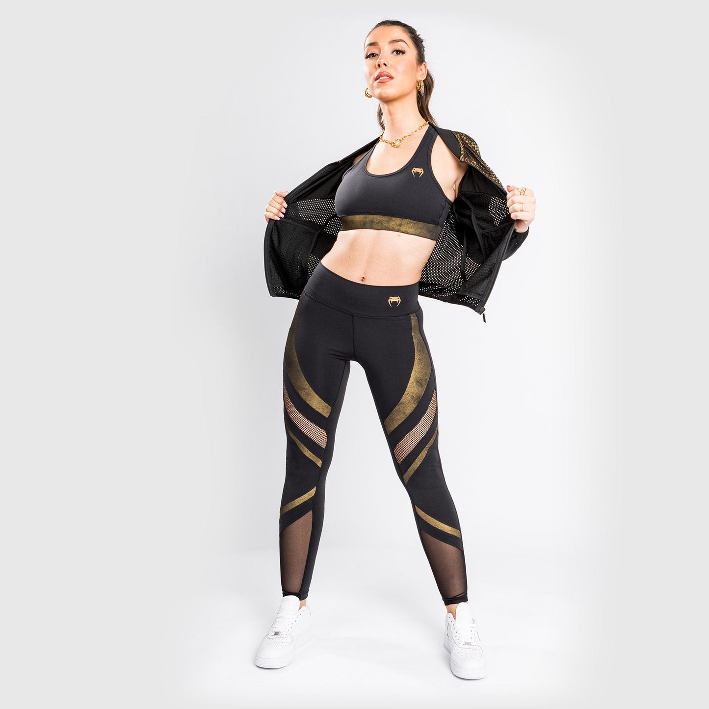 Venum Lightning 7/8 Maillot - Zwart/Goud