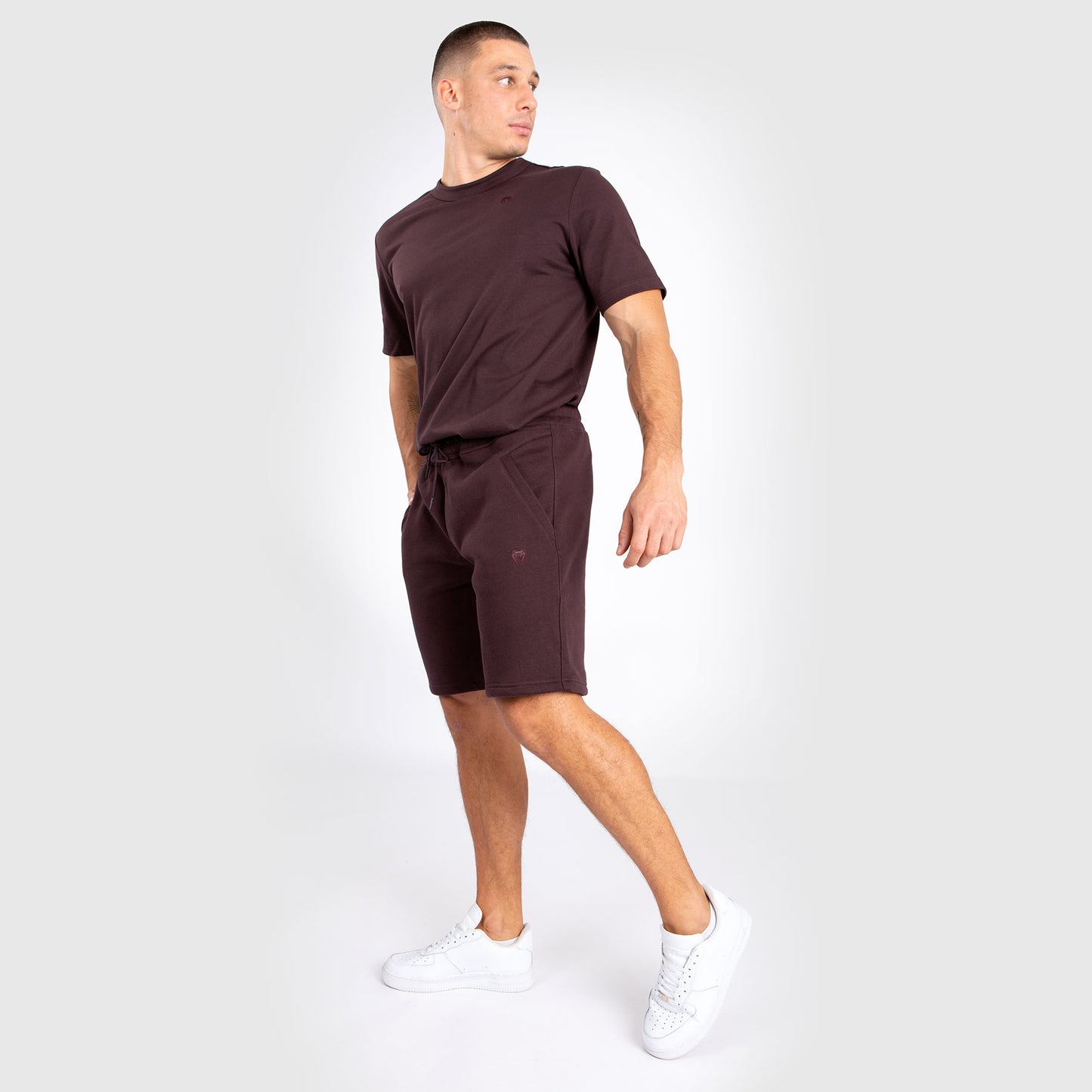 Venum Silent Power Katoenen korte broek - Donkerbruin