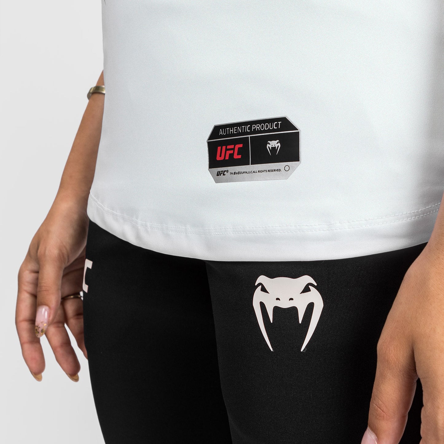 UFC Venum Authentic Fight Night 2.0 Vrouwen Walkout Jersey - Wit