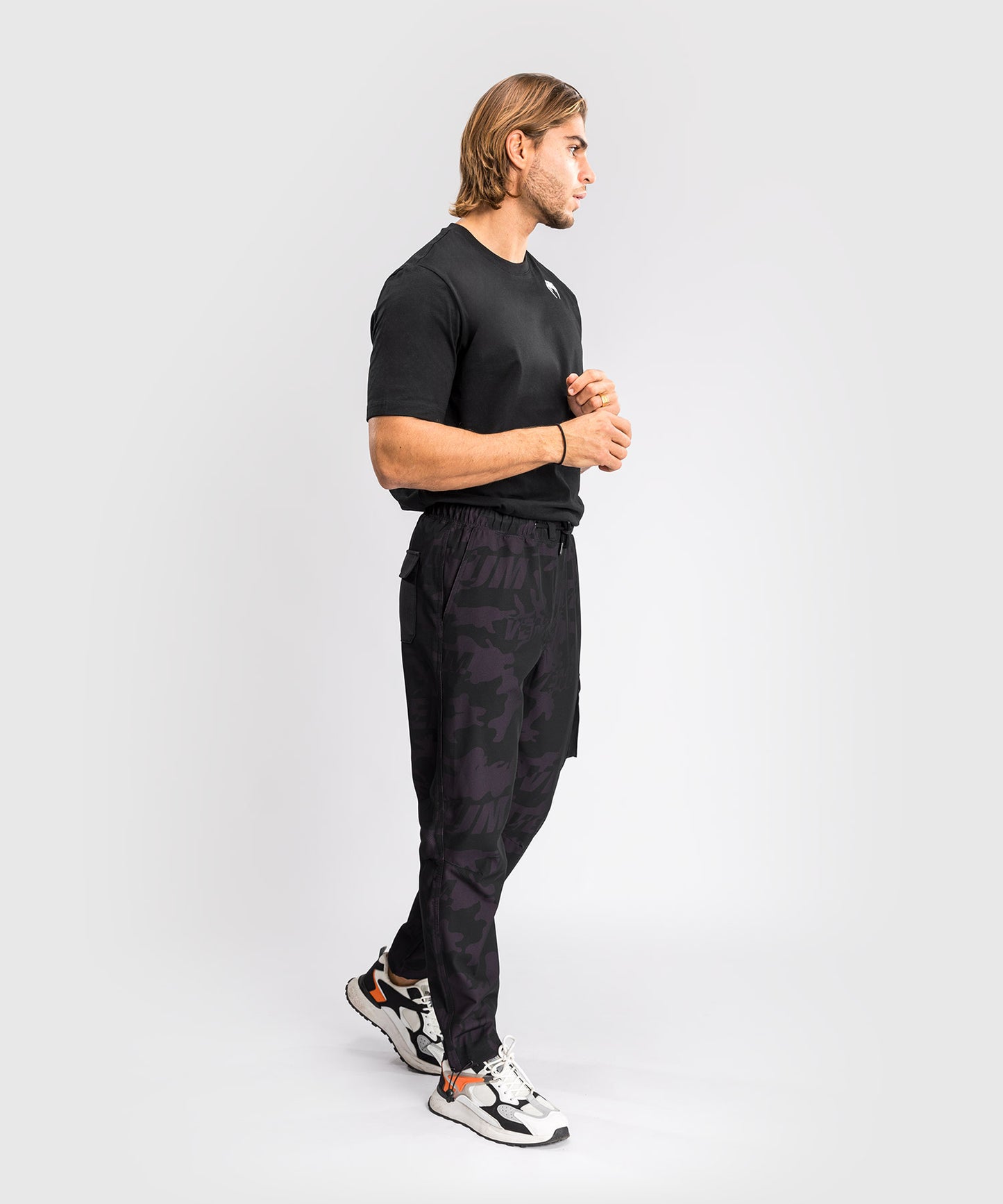 Venum Trooper Heren Joggingbroek - Zwart/Paarse