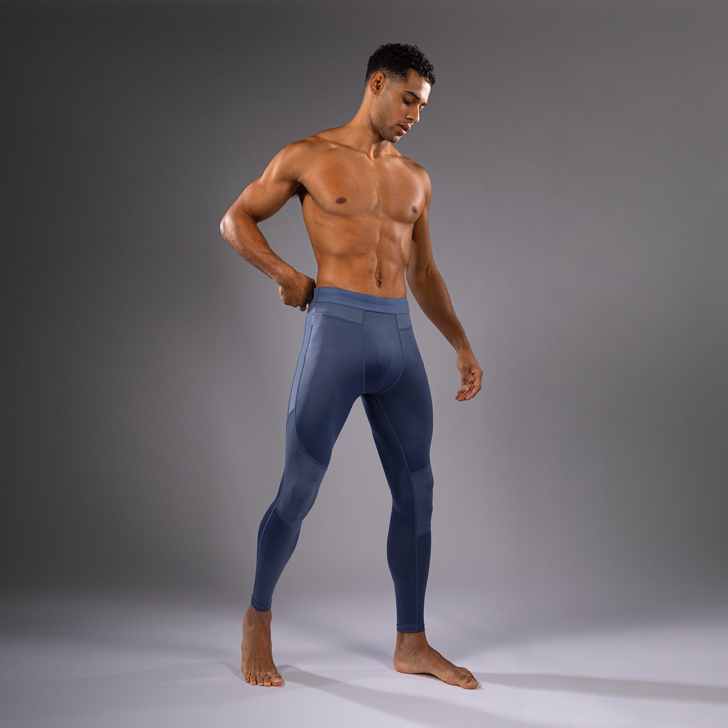 Venum G-Fit Air Compressie Leggings Heren - Mistblauw