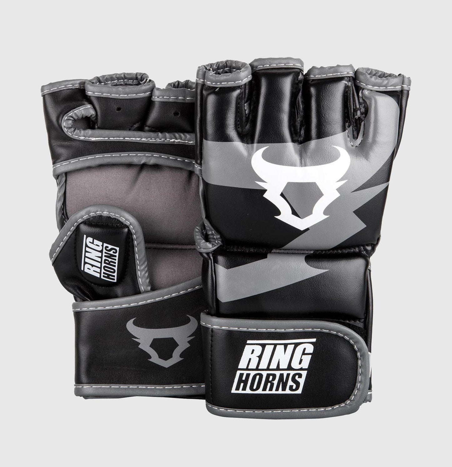 Ringhorns Charger by Venum MMA HANDSCHOENEN - ZWART/GRIJS