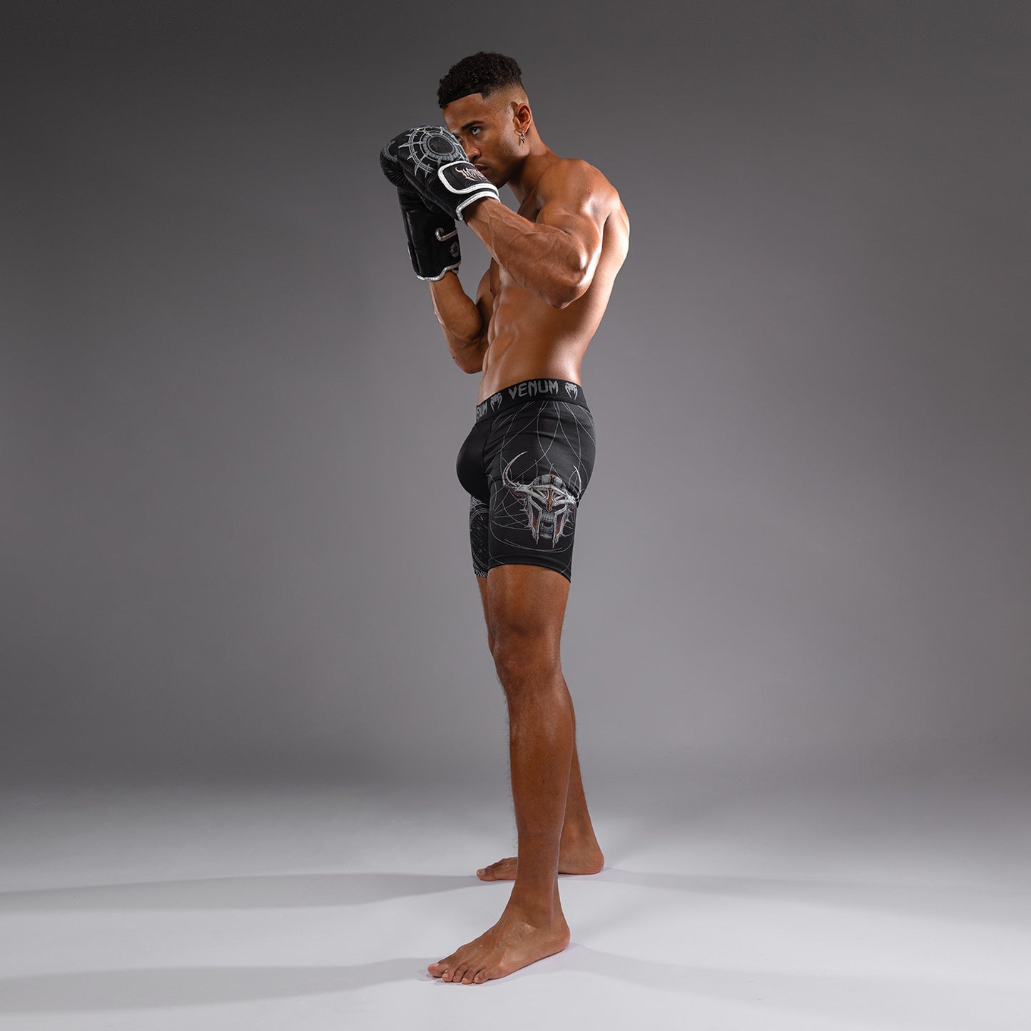 Venum Gladiator 5.0 Mannen Vale Tudo Shorts - Zwart/Zilver