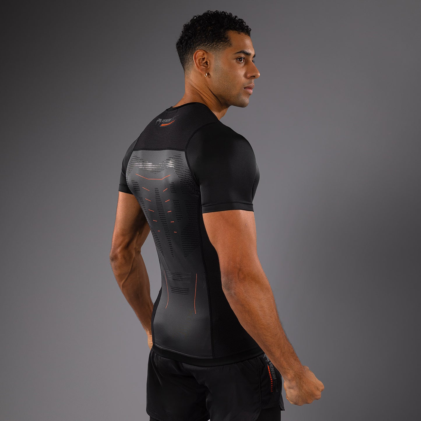 Venum Technical 3.0 Korte Mouwen Rashguard - Grafiet
