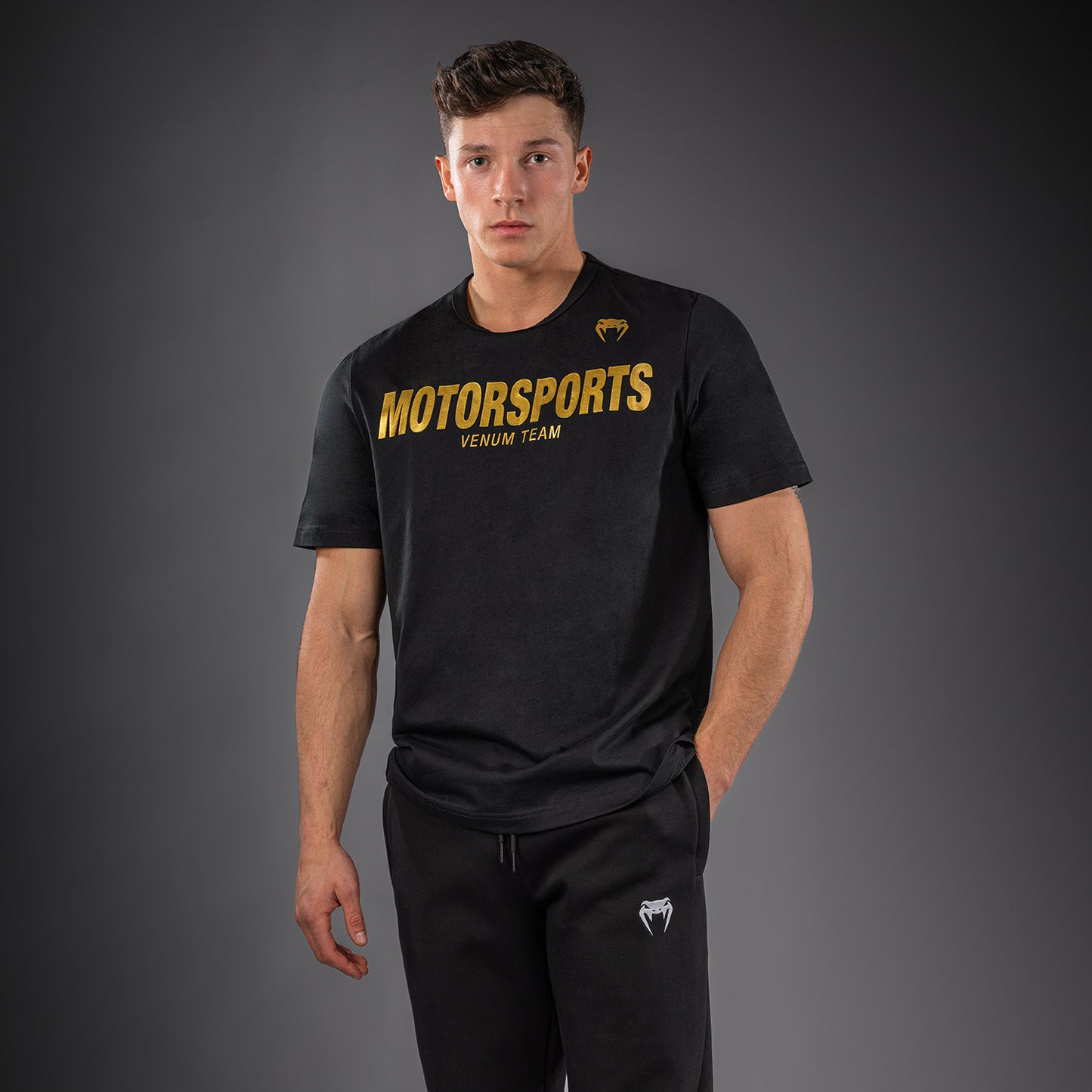 Venum Motorsports VT T-shirt – Zwart/Goud