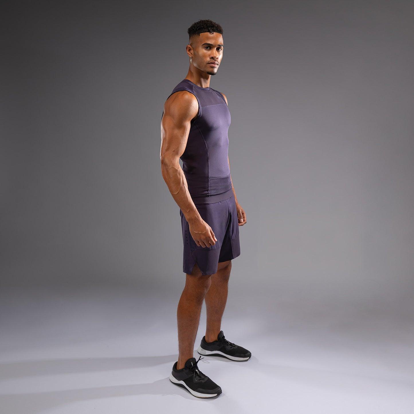 Venum G-Fit Air Mouwloze Rashguard Heren - Donkerpaars