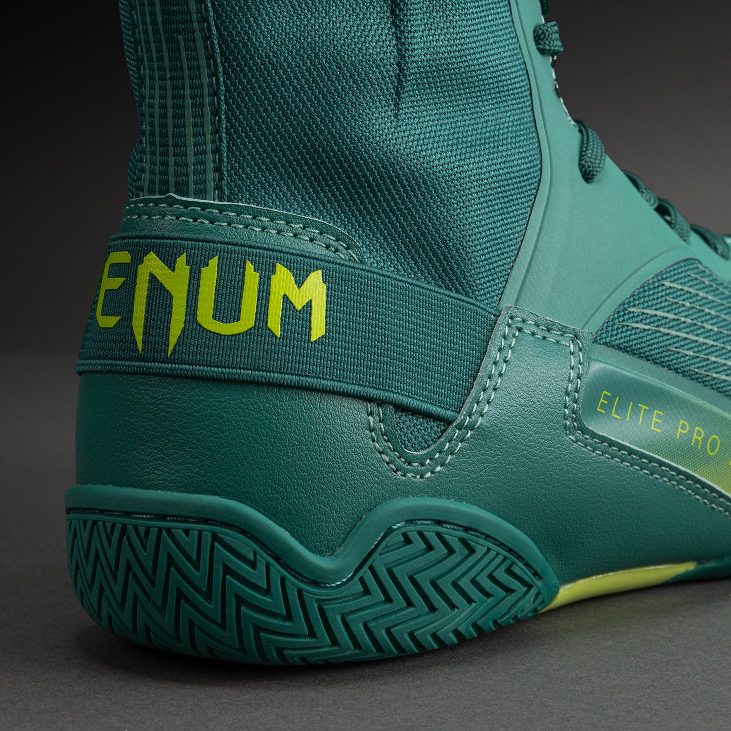Venum Elite Neo Boksschoenen – Groen/ Neongeel