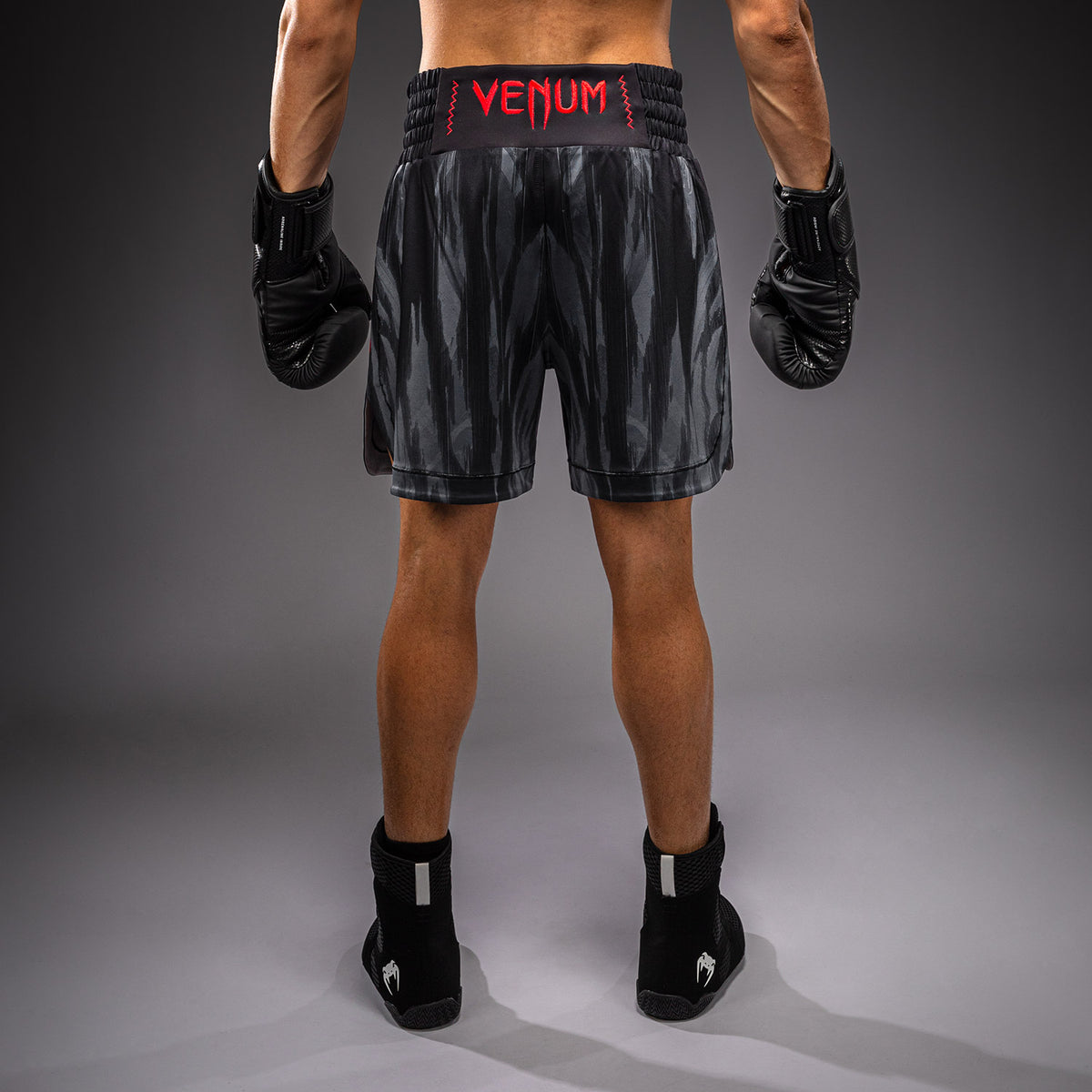 Venum Demon Boksshort - Zwart/Grijs