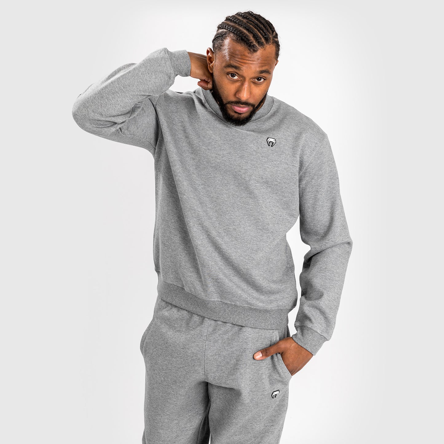 Venum Silent Power Lite Sweatshirt - Licht Heather Grijs