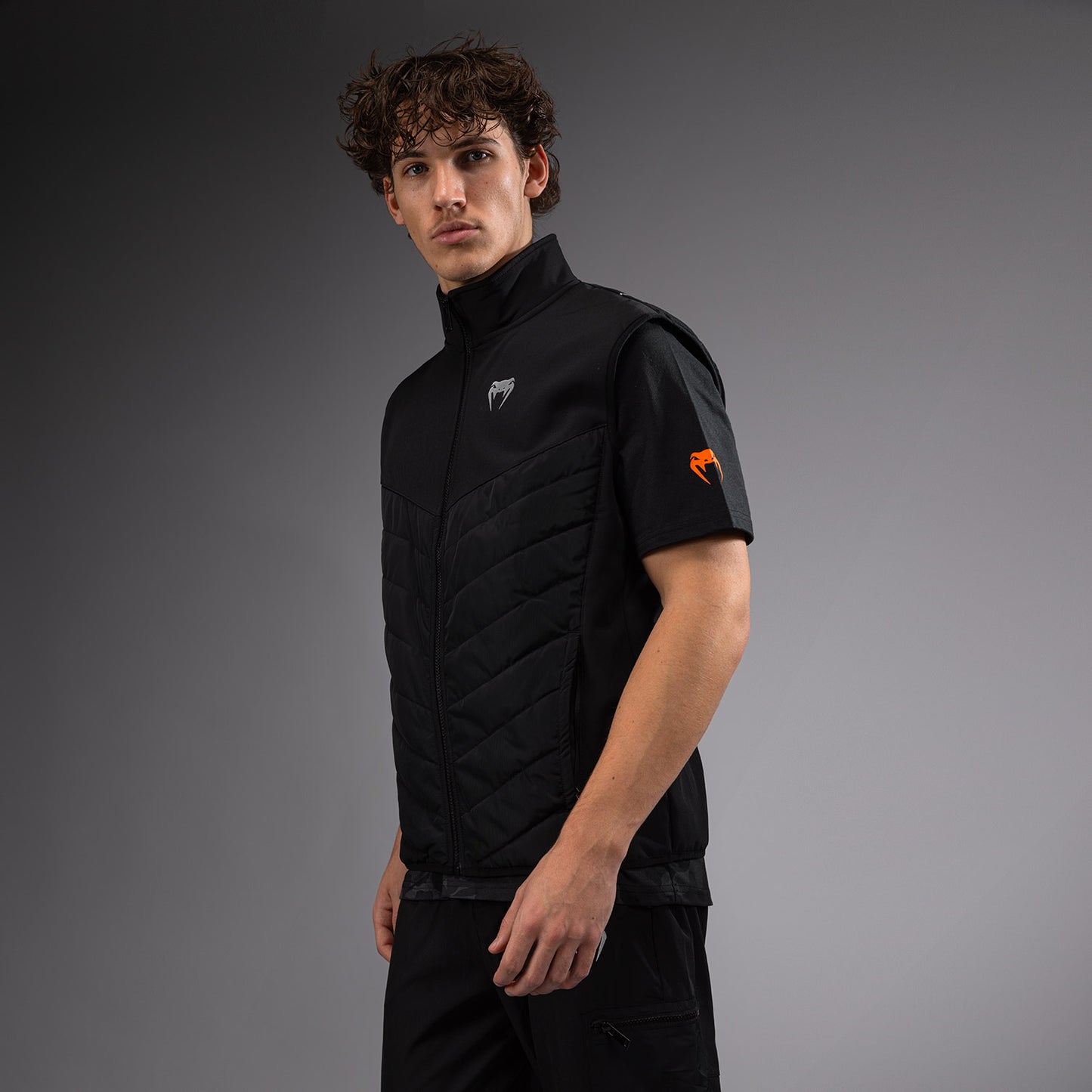 Venum Paddock Softshell Jas Korte Mouwen - Zwart