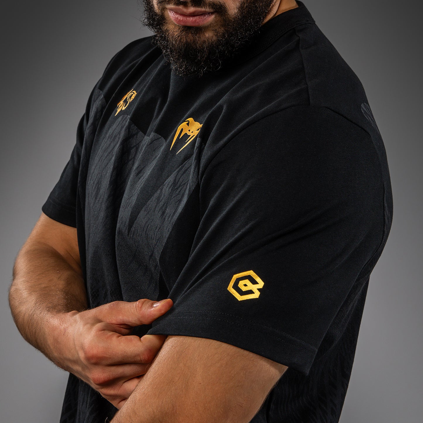 Venum x Chimaev T-shirt - Zwart/Grijs