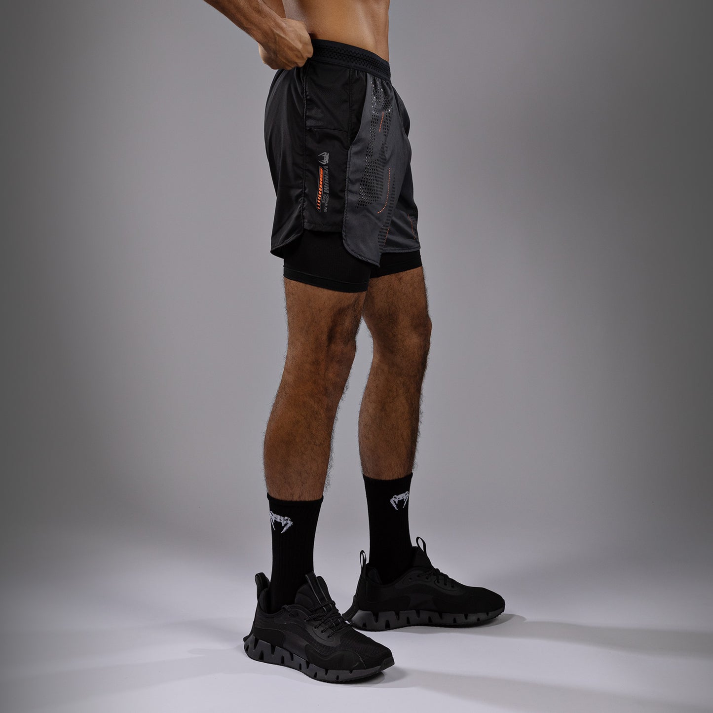 Venum Technical 3.0 Trainingshort - Grafiet
