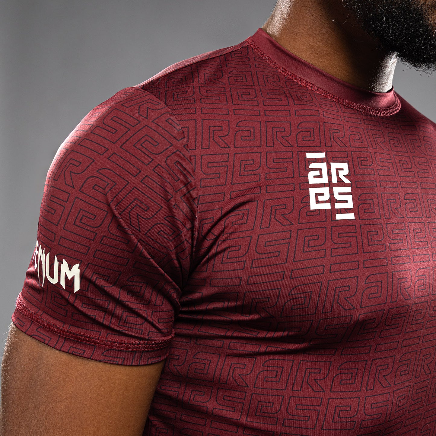 Venum x Ares Heren Dry-Tech Shirt - Bordeaux