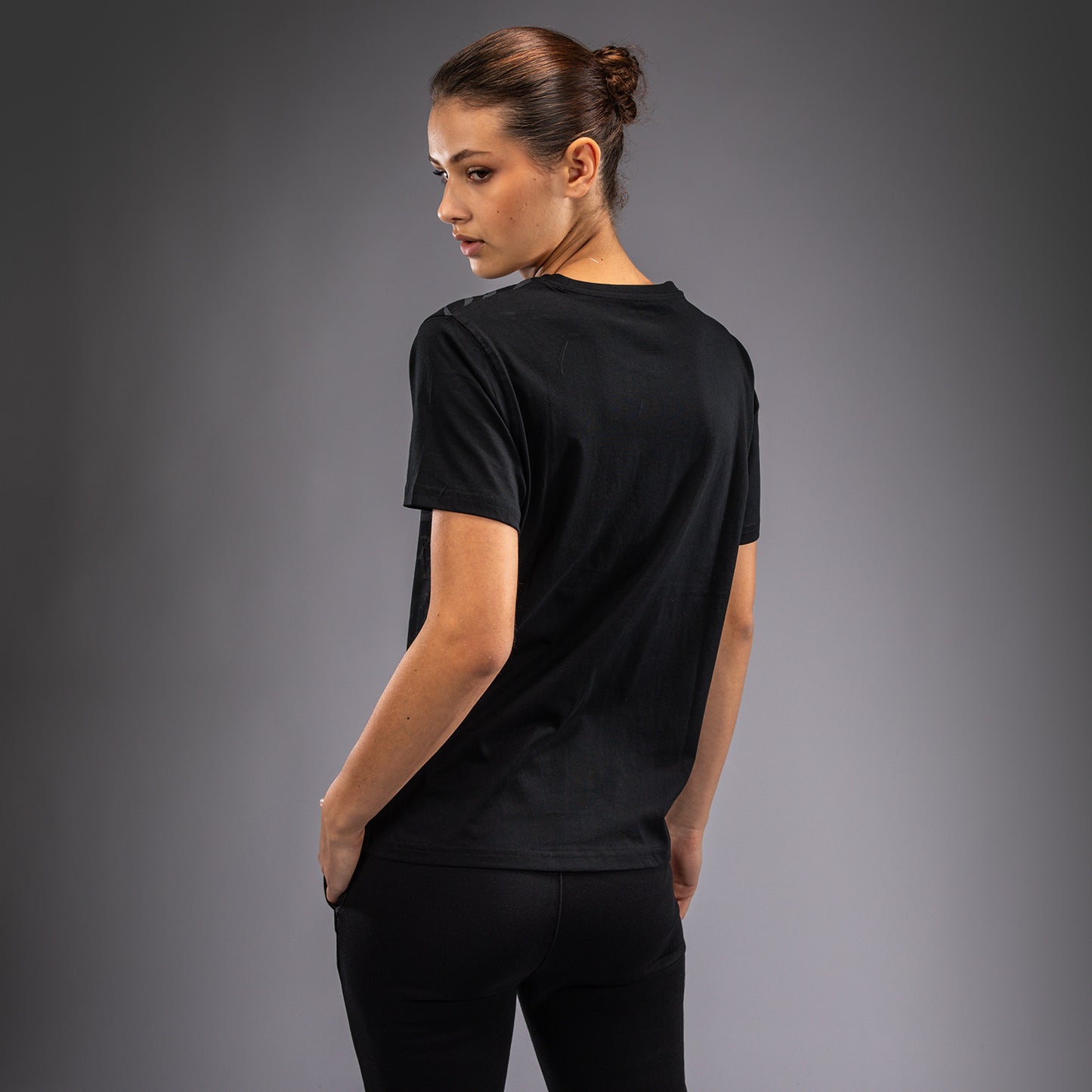 UFC Fusion by Venum Replica Korte Mouwen T-shirt voor Dames - Zwart