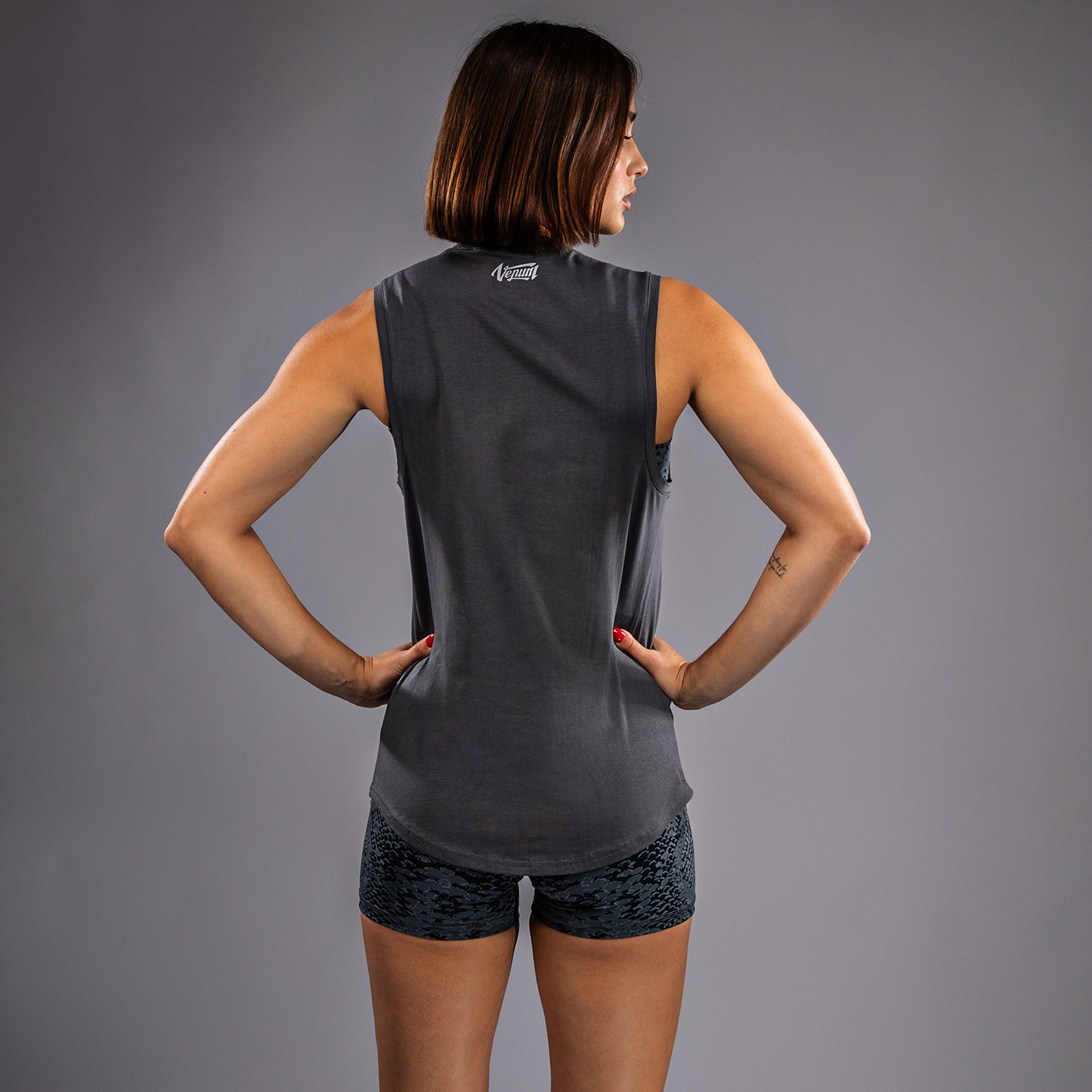 Venum Amazonia Dames Tanktop - Donkergrijs