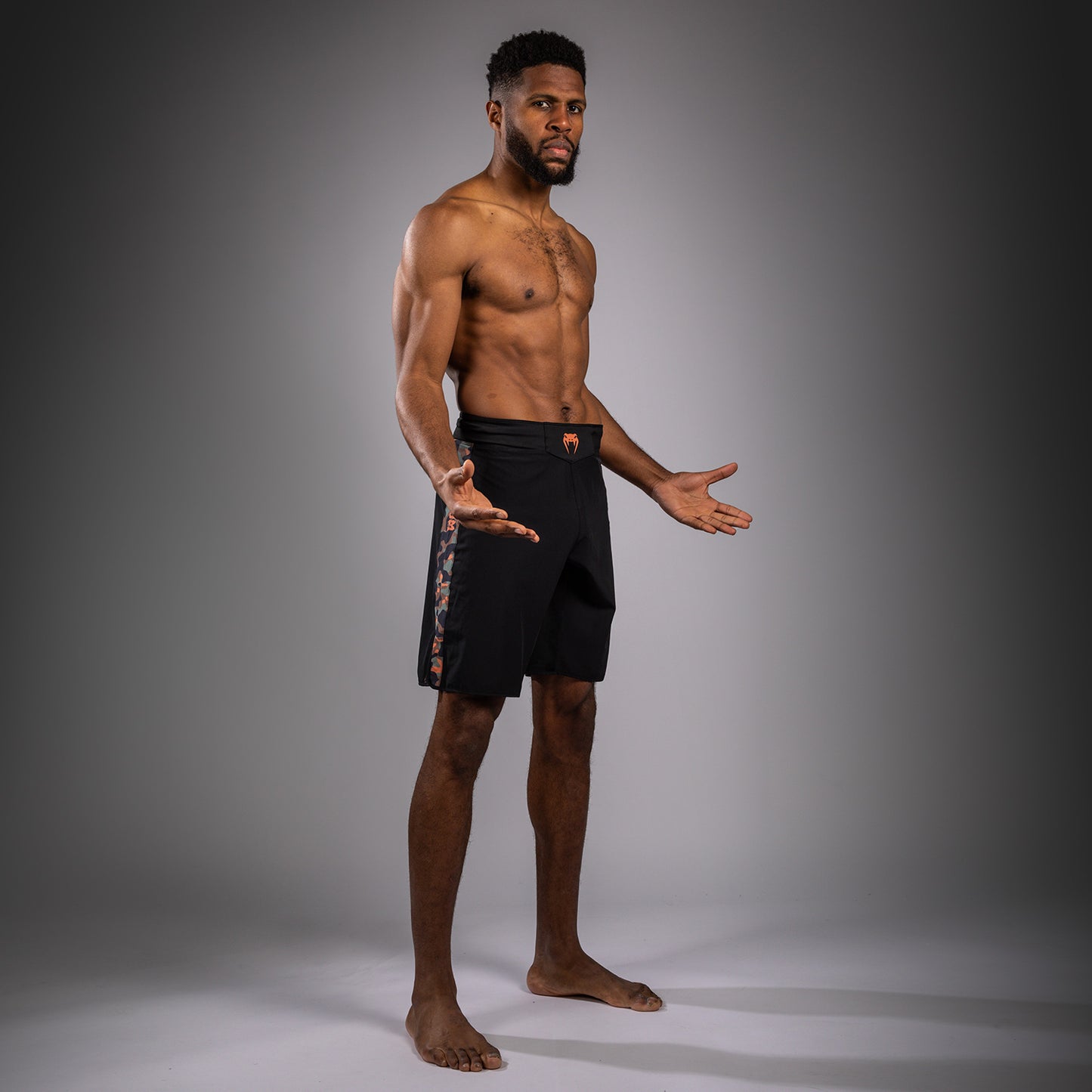 Venum Jungle Ops Gevechtsshort voor heren - Zwart/Canyon Camo