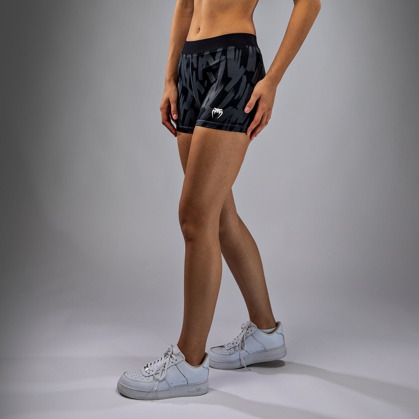 Venum Graffiti Compressieshorts voor Vrouwen - Urban Houtskool