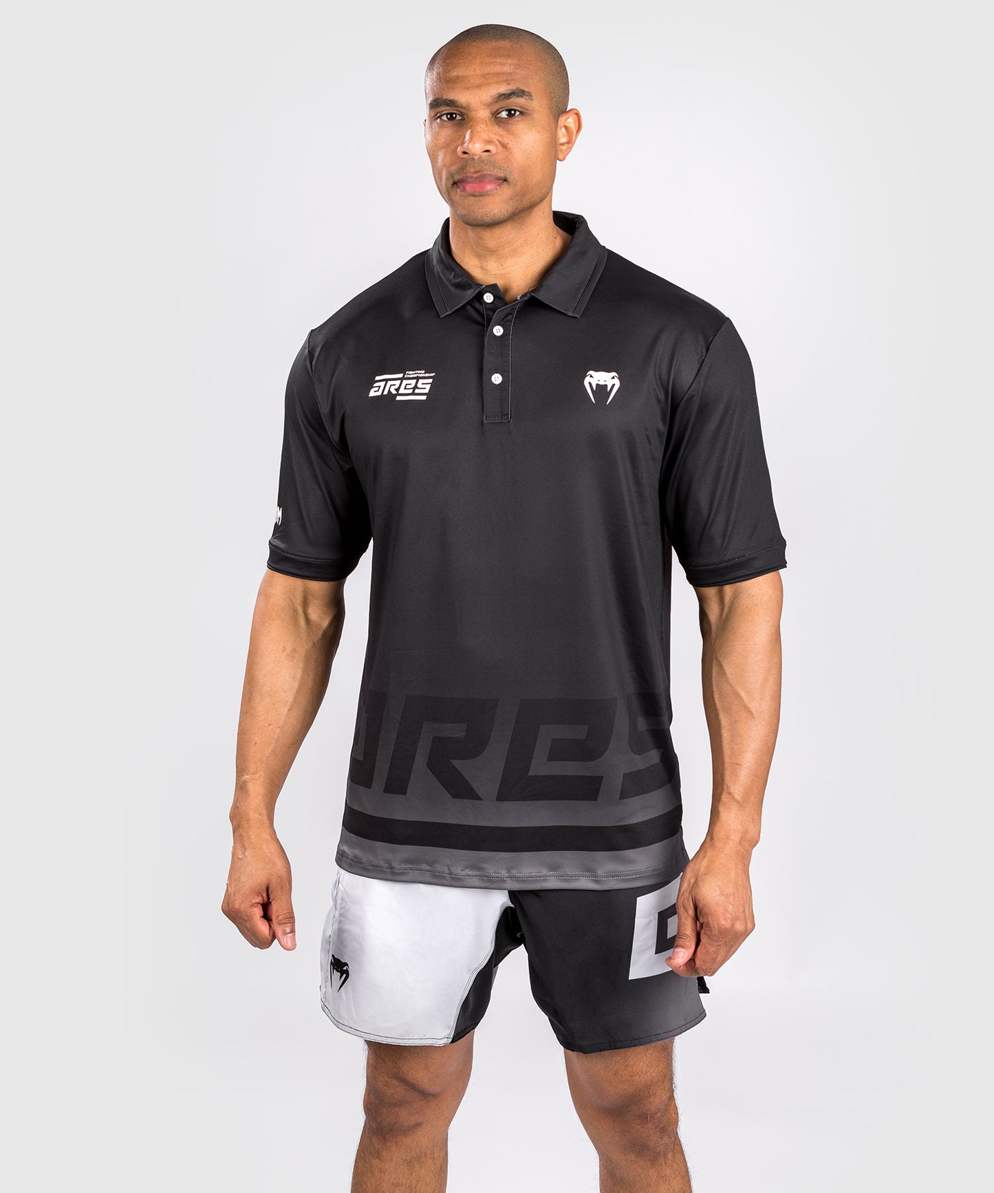 Venum x Ares Dry Tech Poloshirt - Zwart