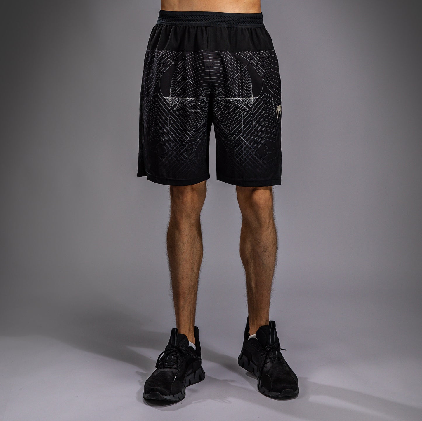 Venum G-Fit Air Trainingsbroek Heren - Diepzwart / Woestijnzand