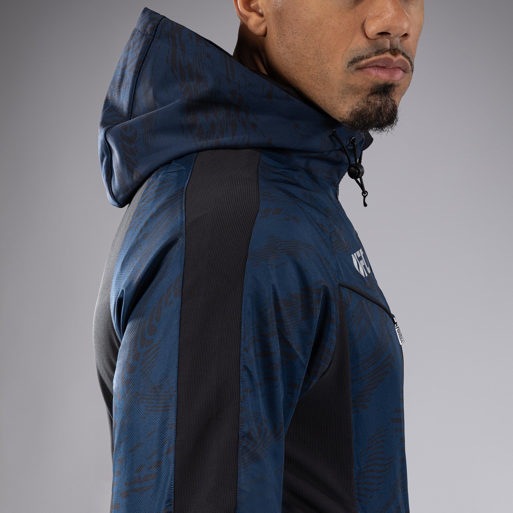 UFC Fusion by Venum Fight Week Zip-Hoodie voor Heren - Oceaanblauw