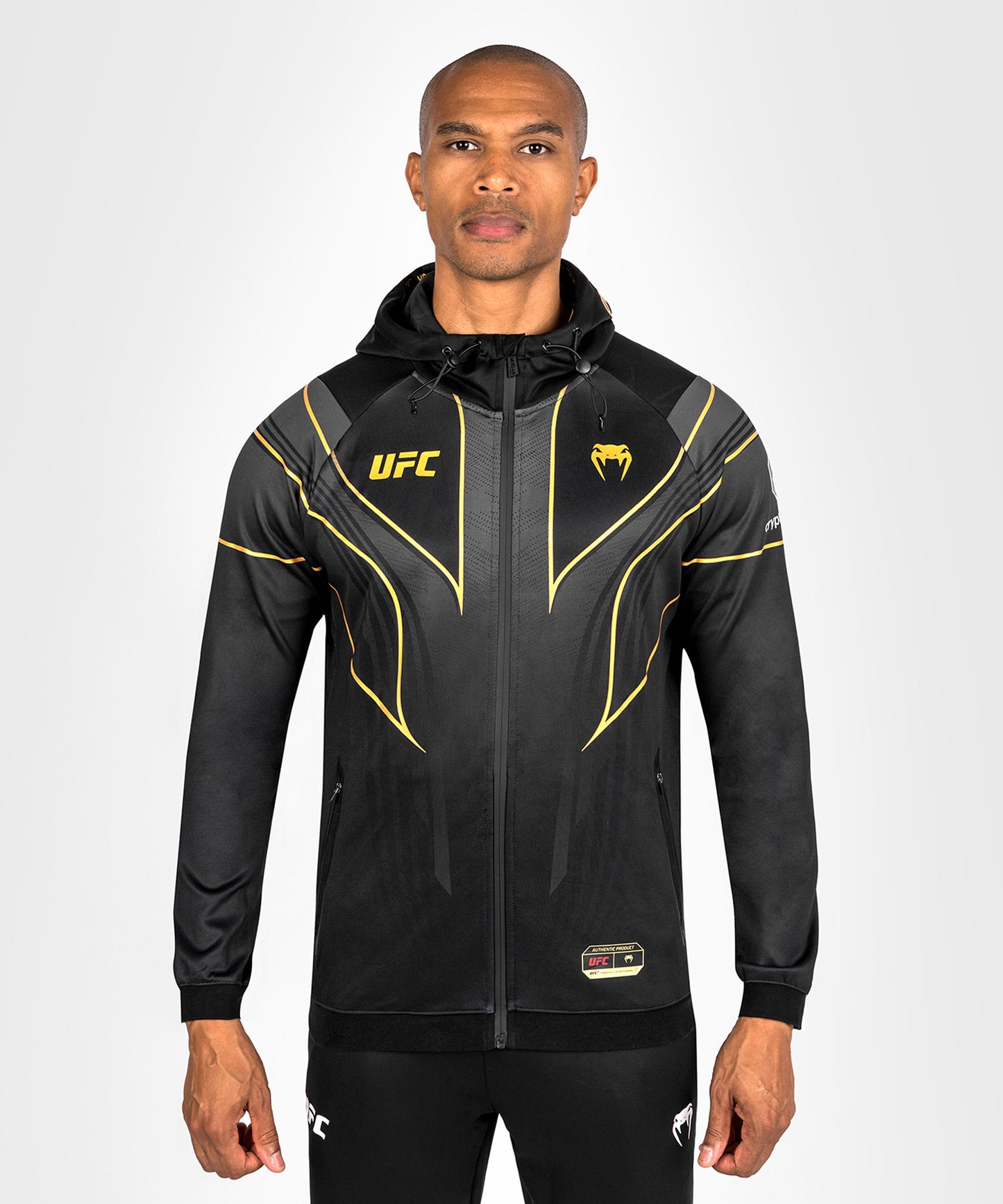 UFC Venum Gepersonaliseerde Authentic Fight Night 2.0 Heren Walkout Hoodie - Champion