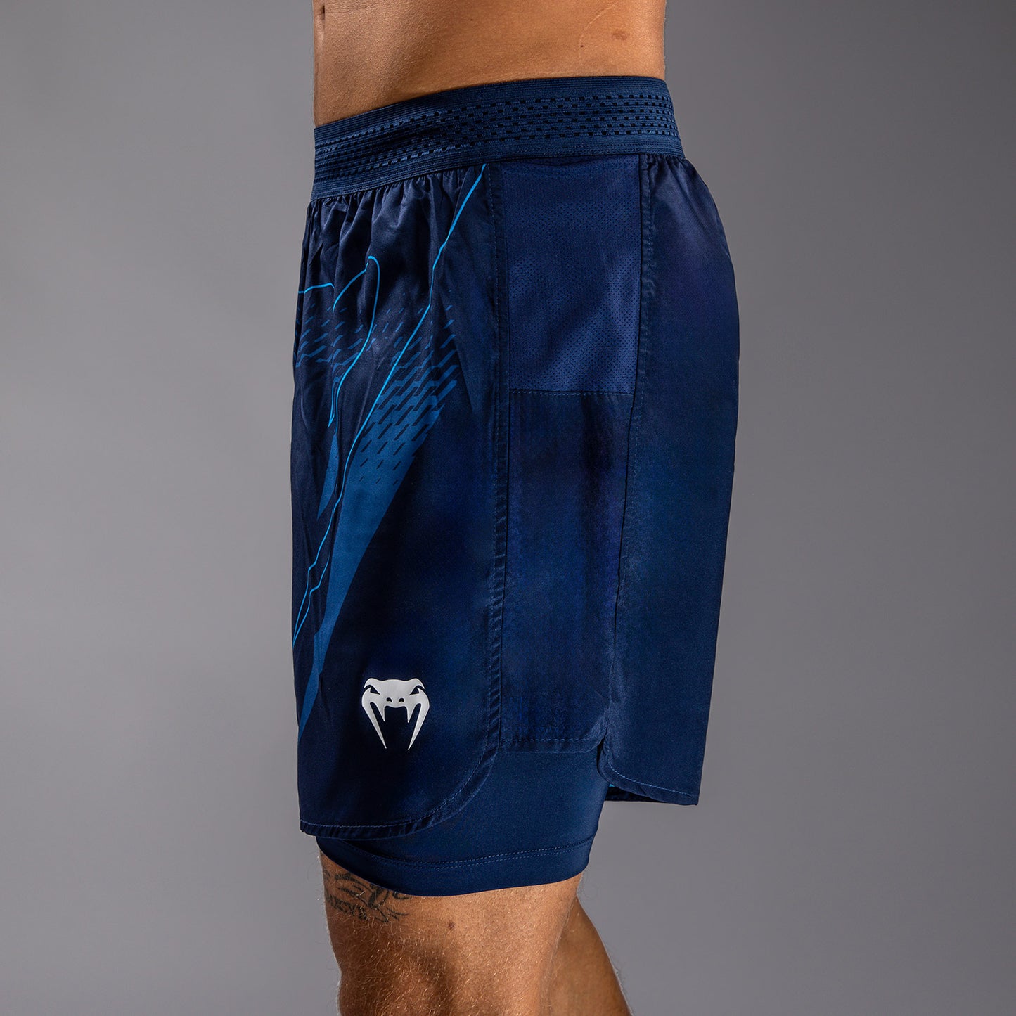 Venum x Top Rank Original Heren Trainingsshorts - Marineblauw