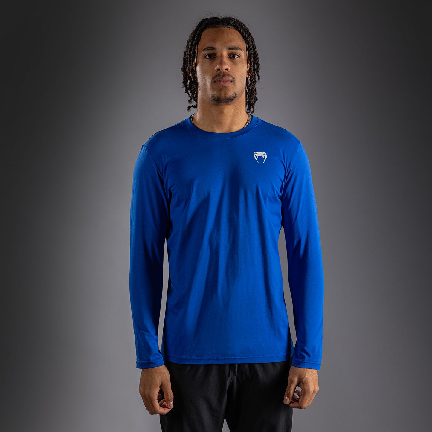 Venum Lineup T-shirt met lange mouwen - Blauw/Wit