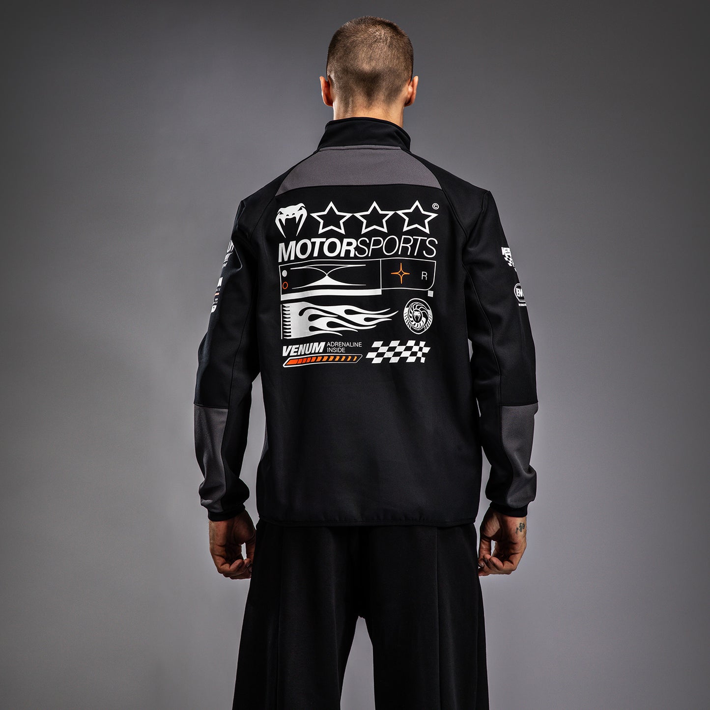 Venum Motorsport Softshell Jacket - Diep Zwart