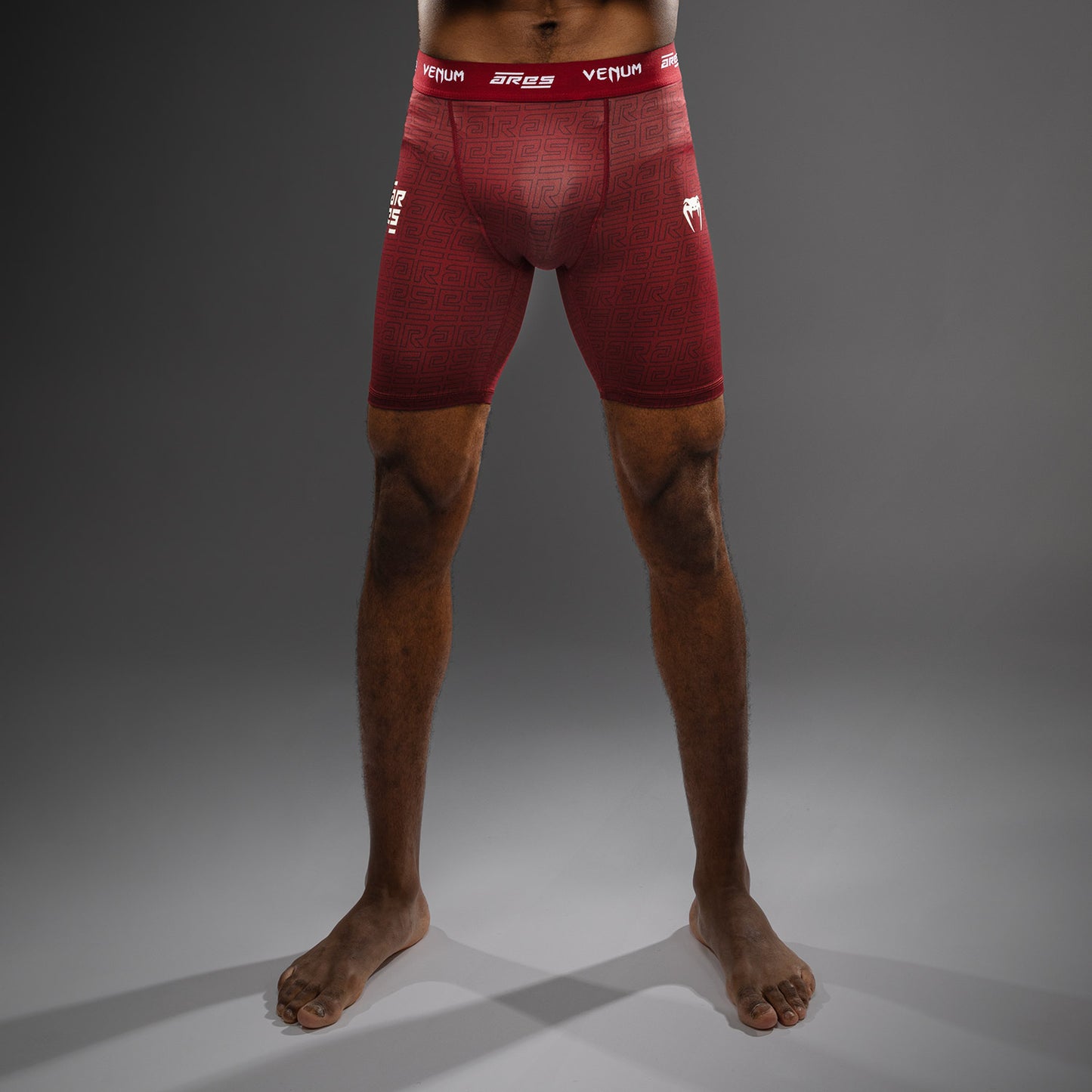 Venum x Ares Heren Vale Tudo Shorts - Bordeaux