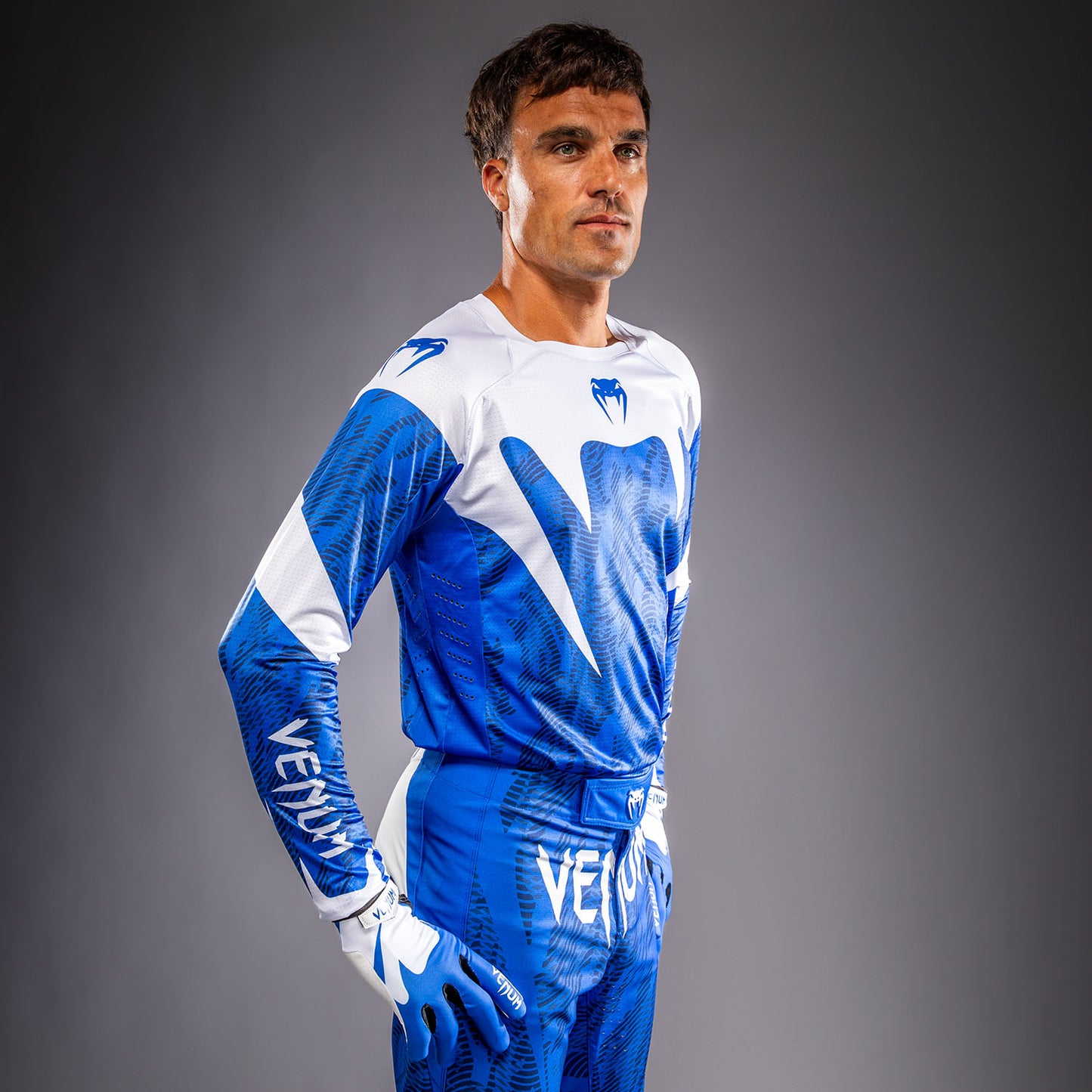 Venum MX Elite Motorsportsshirt - Blauw