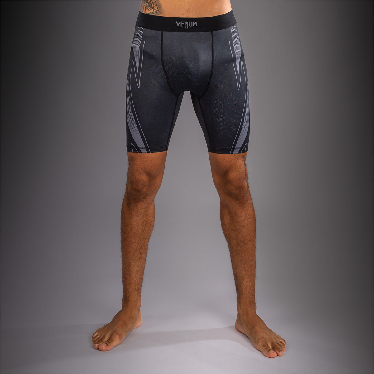 Venum Amazonia Reborn Compressieshort - Zwart/Grijs