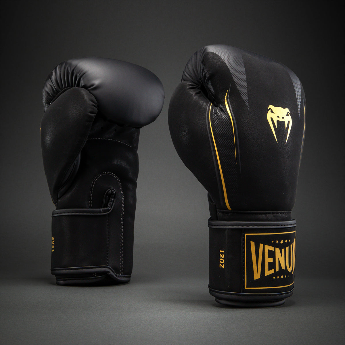 Venum Impact G-Core Bokshandschoenen - Zwart/Goud