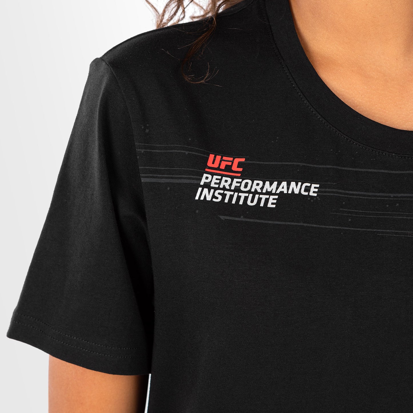 UFC Venum Performance Institute 2.0 Dames T-Shirt - Zwart/Rood