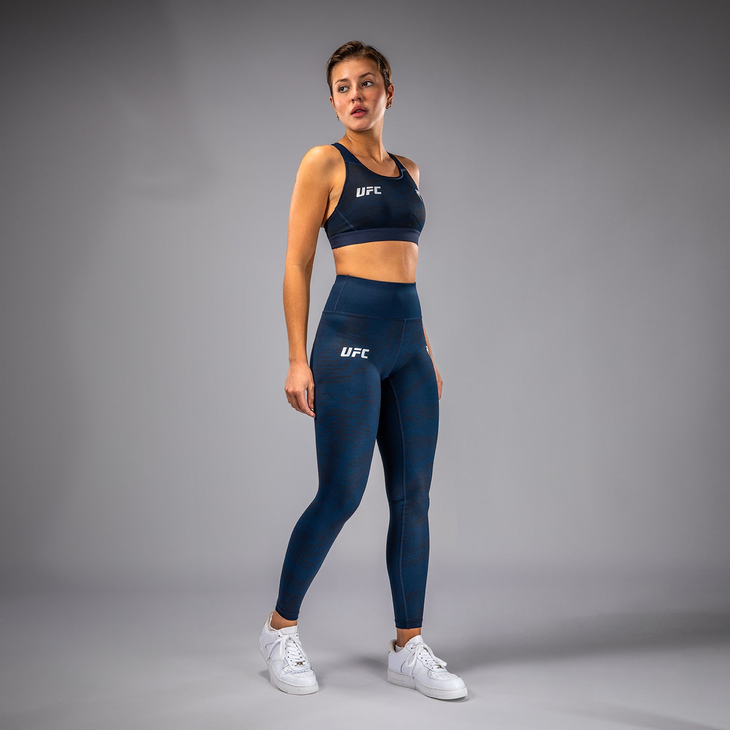 UFC Fusion by Venum Fight Week Performance Leggings voor Dames - Oceaanblauw