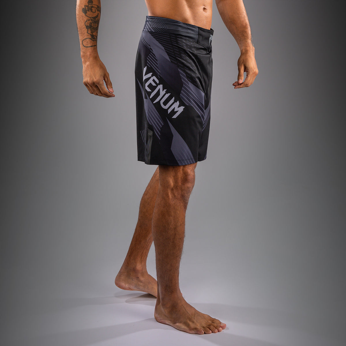 Venum No-Gi 6.0 Fightshort - Zwart/Grijs