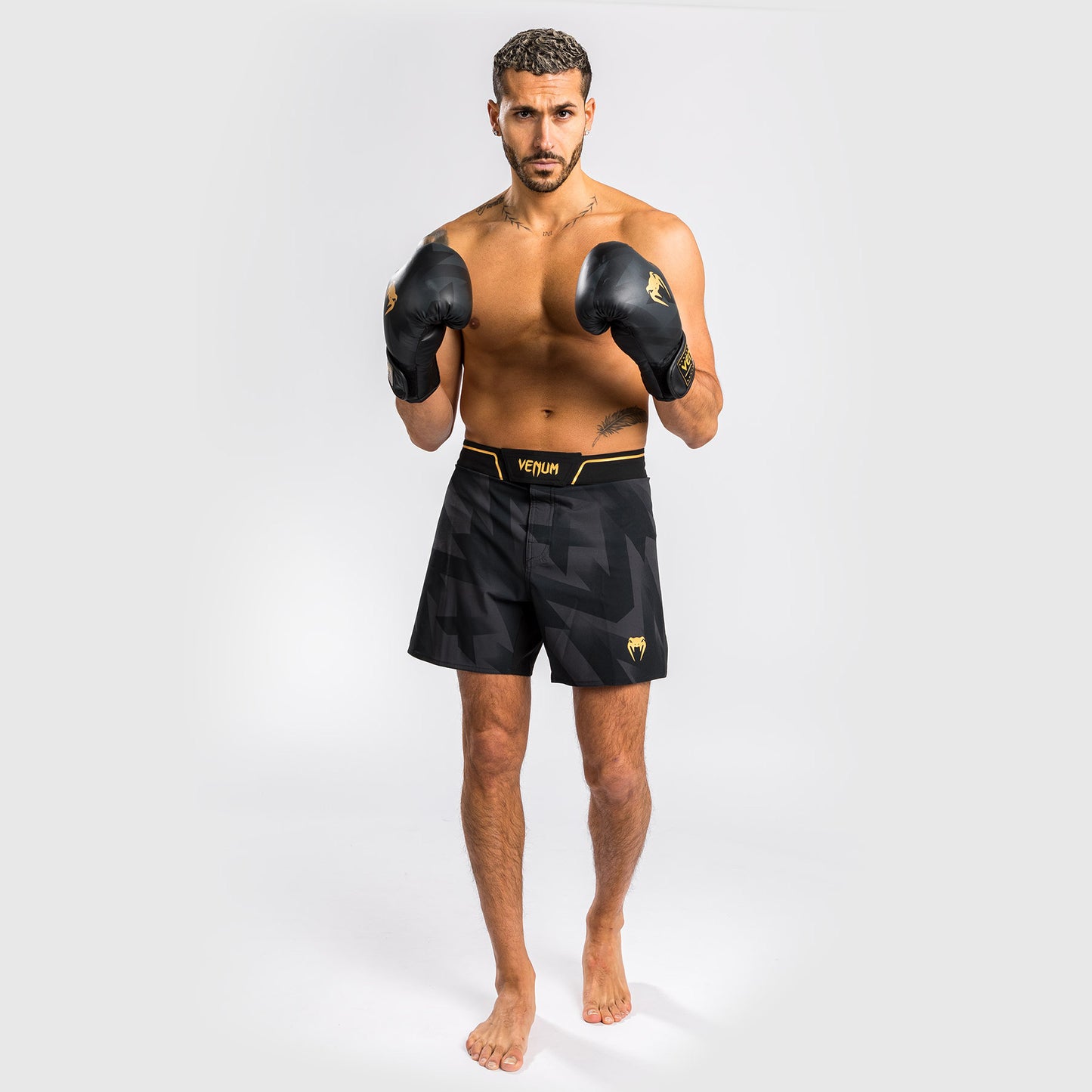 Venum Razor MMA Shorts - Zwart/Goud