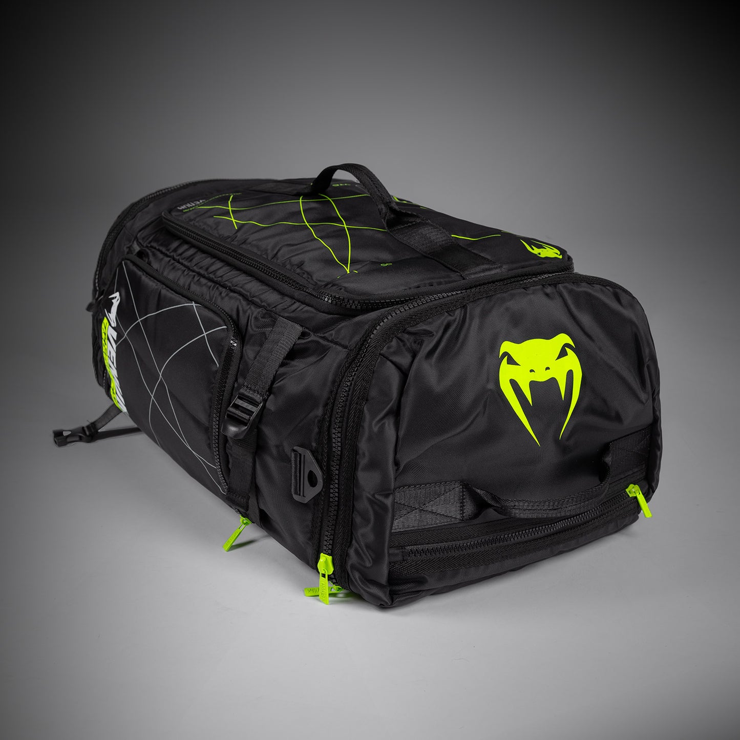 Venum Training Camp 4.0 Sporttas - Zwart/Neon Groen