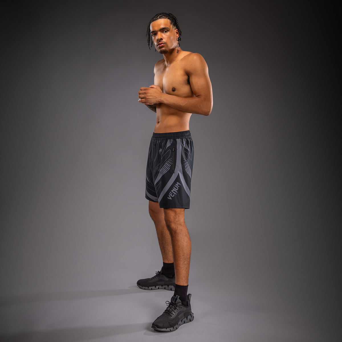 Venum Amazonia Reborn Trainingsshort - Zwart/Grijs
