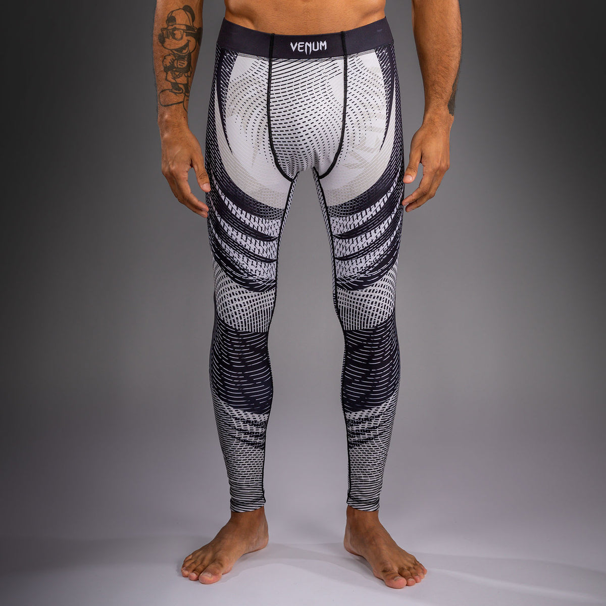 Venum Galactic 3.0 Spats - Offwhite/Zwart