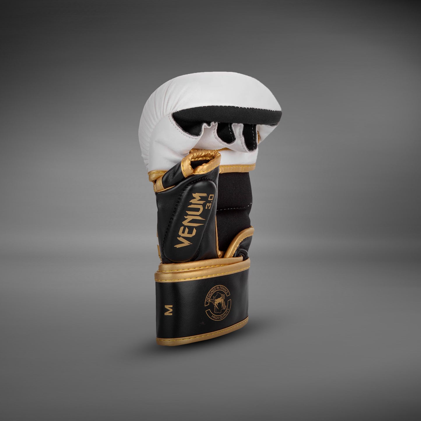 Venum Challenger 3.0 Trainingshandschoenen - Wit/Zwart/Goud