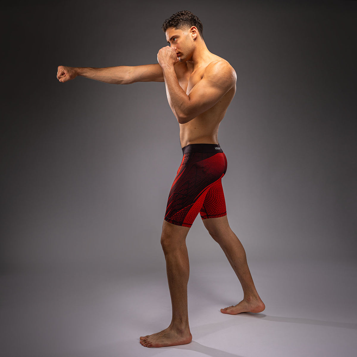 Venum Galactic 3.0 Compressieshort - Rood/Zilver